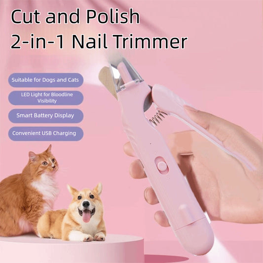 PAWPAL-2 In 1 Pet Nail Clipper and Trimmer.