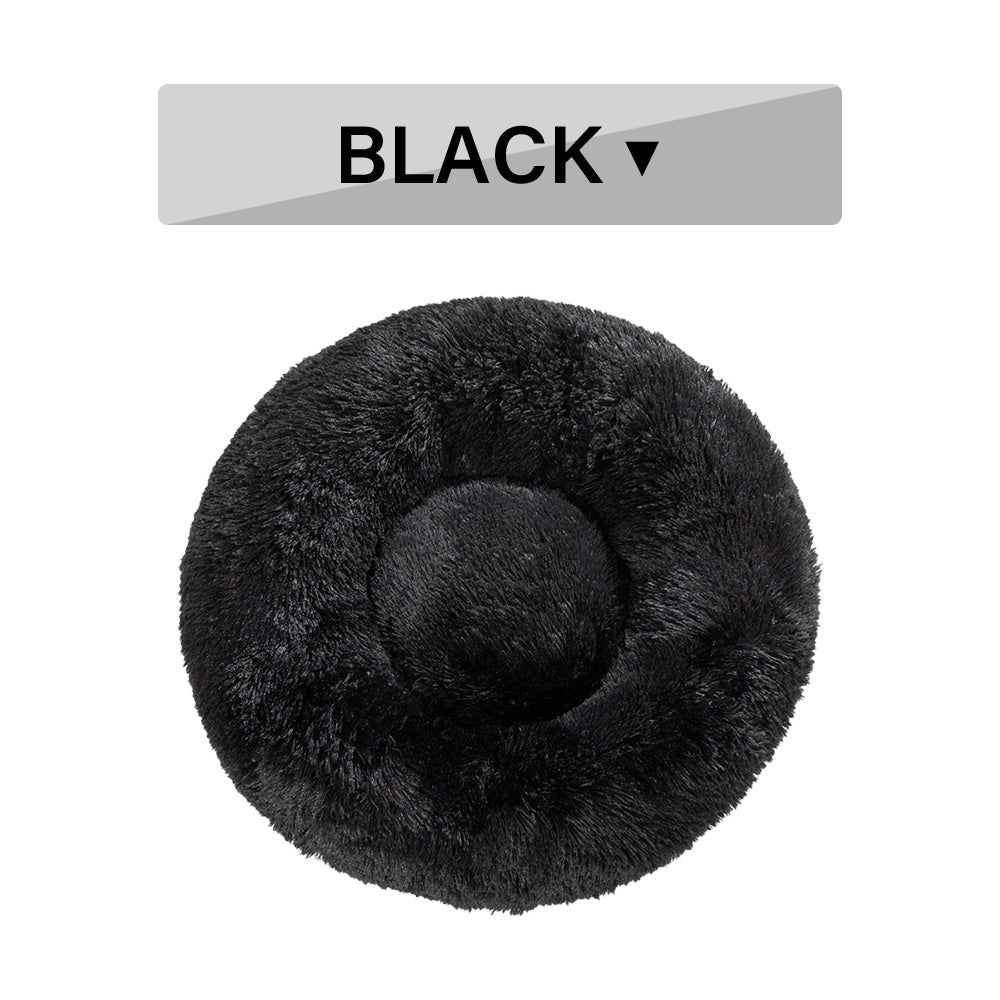 PAWPAL-Fluffy Donut Dog Bed