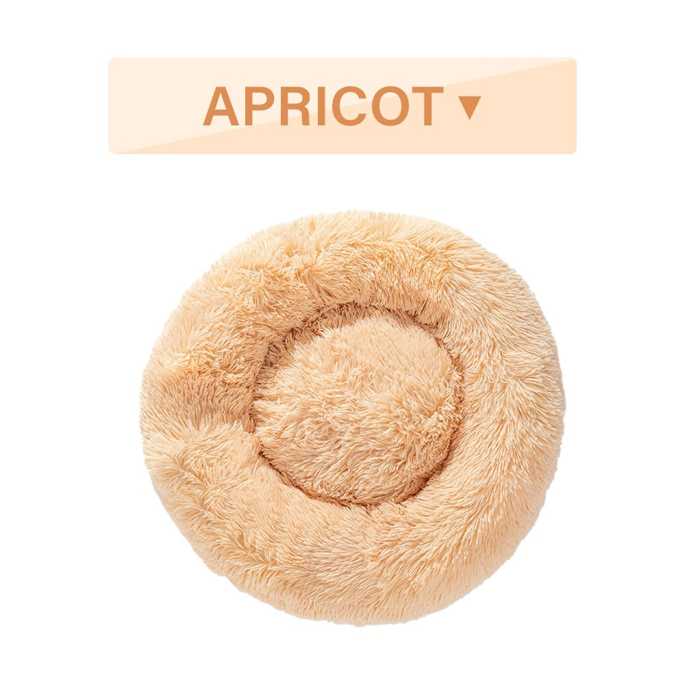 PAWPAL-Fluffy Donut Dog Bed