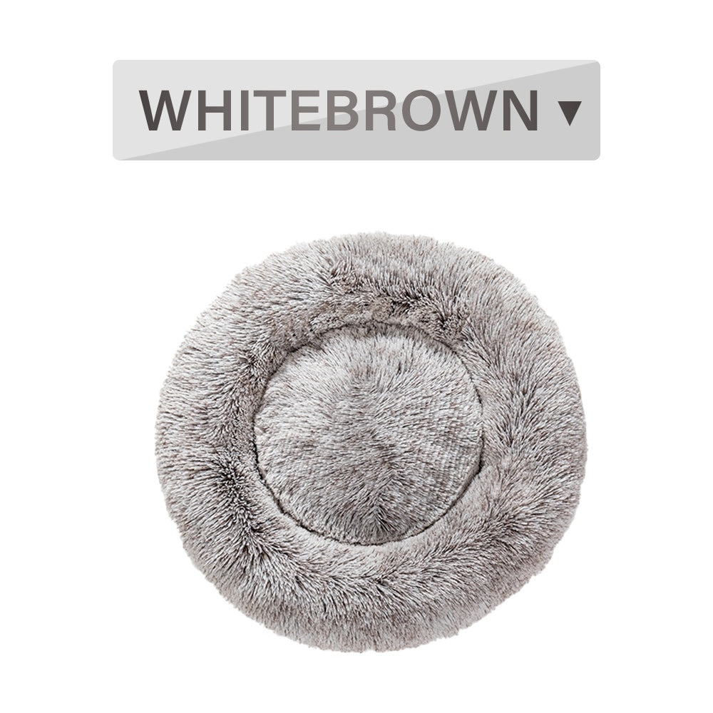 PAWPAL-Fluffy Donut Dog Bed
