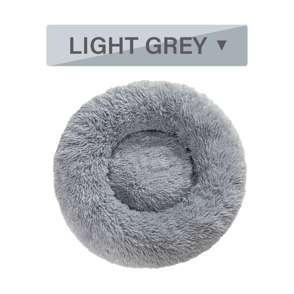 PAWPAL-Fluffy Donut Dog Bed