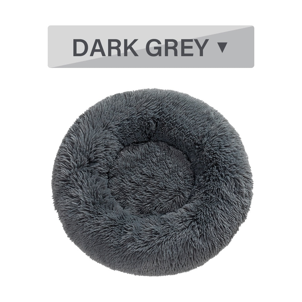 PAWPAL-Fluffy Donut Dog Bed