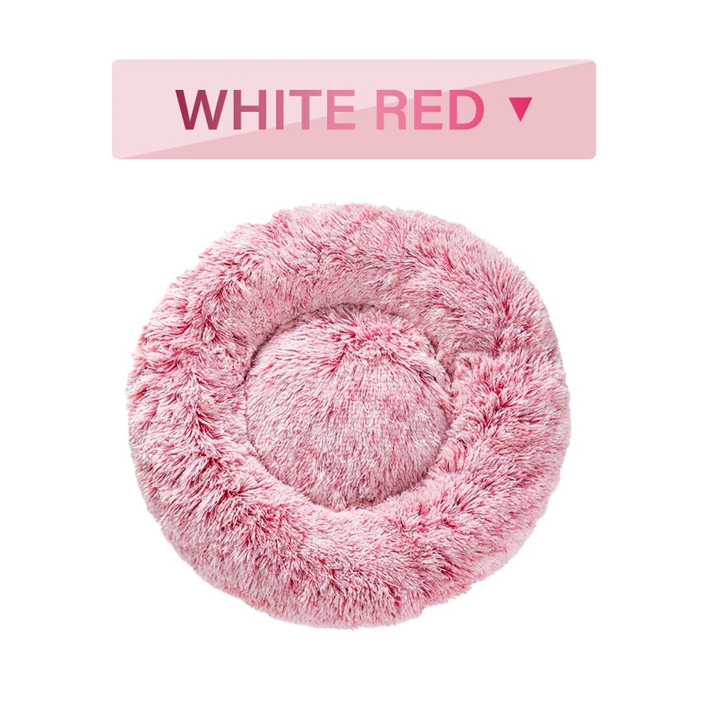 PAWPAL-Fluffy Donut Dog Bed
