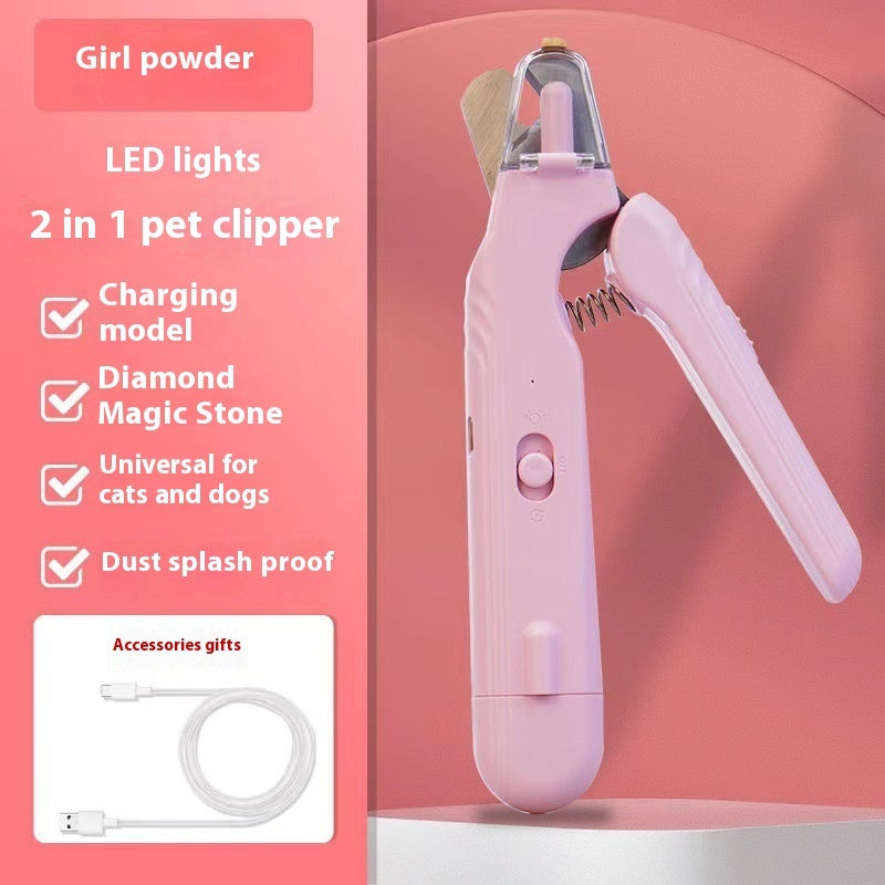 PAWPAL-2 In 1 Pet Nail Clipper and Trimmer.