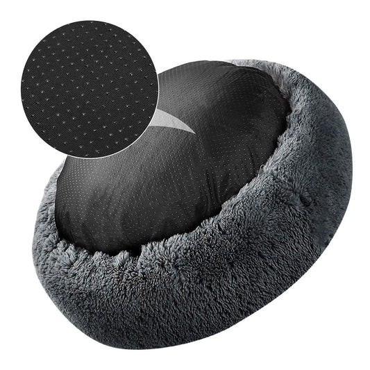 PAWPAL-Fluffy Donut Dog Bed