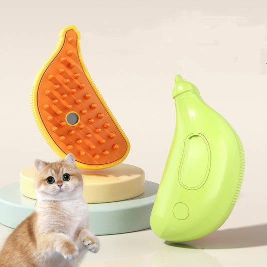 PAWPAL-3 In 1 Pet Steam Brush for Dogs and cats